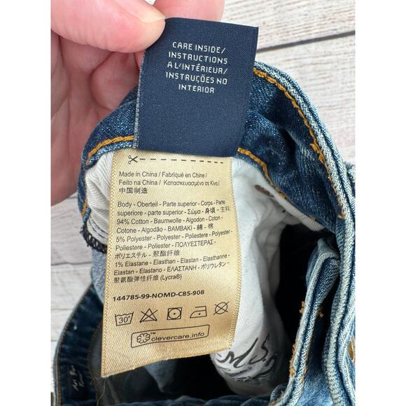 Scotch & Soda Skim Slim Jeans Mens 32x30 Blue Medium Wash Denim AMS Blauw - Picture 10 of 13